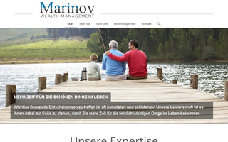 marinov-invest.de website preview