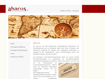 abacus-finanz.com website preview