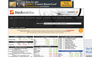 stockwatch.de website preview