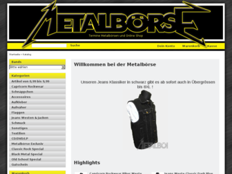 metalboerse.de website preview