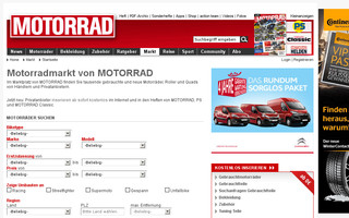 markt.motorradonline.de website preview