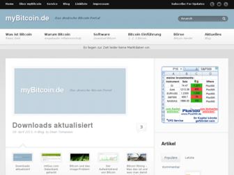 mybitcoin.de website preview