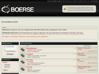 boerse.sx website preview