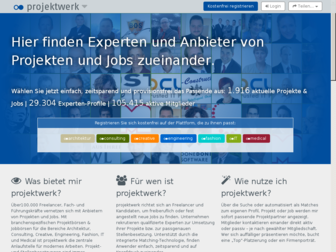 projektwerk.com website preview