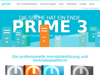 prime-real.de website preview