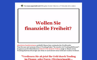 tradingmillionaer.de website preview