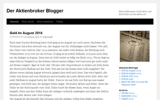 onlinebrokererfahrung.wordpress.com website preview