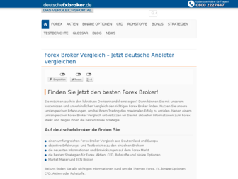 deutschefxbroker.de website preview