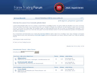 forex-trading-forum.de website preview