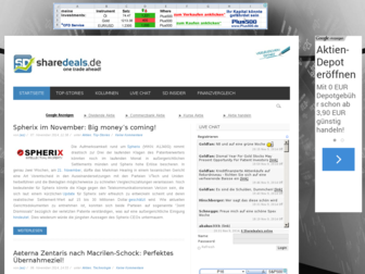 sharedeals.de website preview