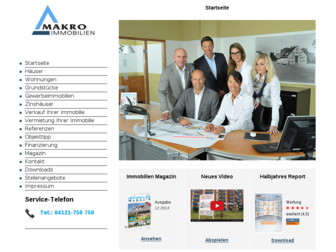 makro-immobilien.de website preview