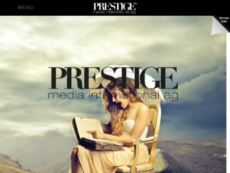 prestigemedia.ch website preview