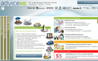 adviceme.ch website preview
