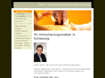 versicherungsmakler-schleswig.de website preview
