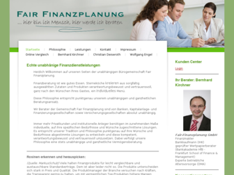 fair-finanzplanung.de website preview