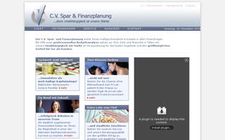 cv-finanz.de website preview