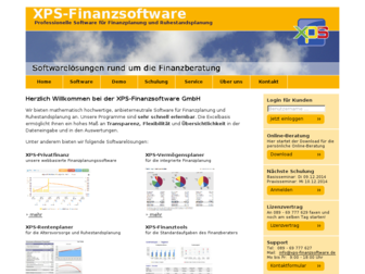 xps-finanzsoftware.de website preview