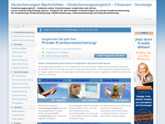 versicherungen-nachrichten.com website preview