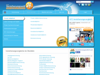versicherungswelt24.net website preview