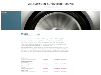 volkswagen-autoversicherung.de website preview