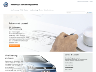 volkswagen-autoversicherung-direkt.de website preview