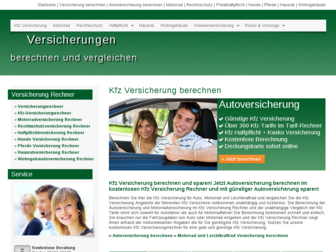 versicherungen-berechnen-und-vergleichen.de website preview