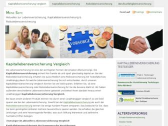 kapitallebensversicherungvergleich.com website preview