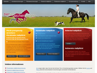 tierversicherungen.com website preview