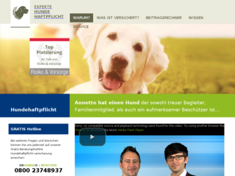 experte-hundehaftpflicht.de website preview