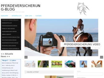 pferdeversicherung-blog.de website preview