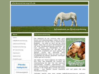 pferdeversicherung-info.de website preview