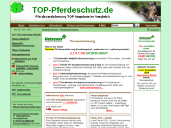 top-pferdeschutz.de website preview