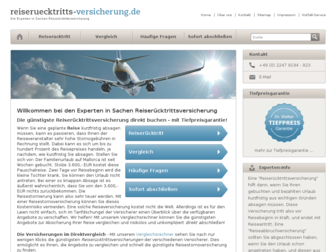 reiseruecktritts-versicherung.de website preview