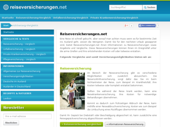reiseversicherungen.net website preview