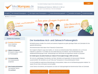 medikompass.de website preview