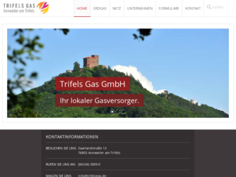 trifels-gas.de website preview
