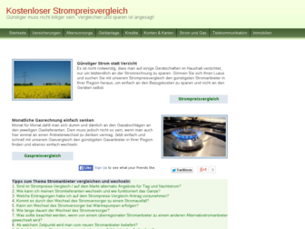 strompreisvergleich-info.de website preview