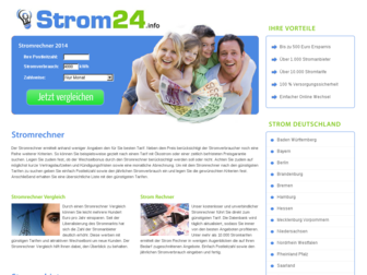 stromrechner.strom24.info website preview