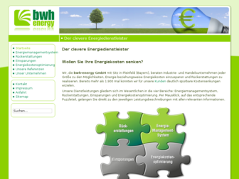 bwh-energy.de website preview