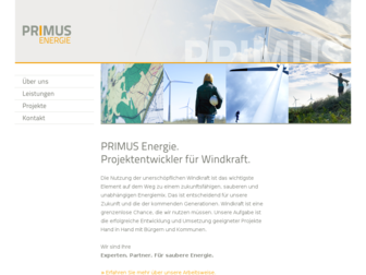primus-energie.de website preview