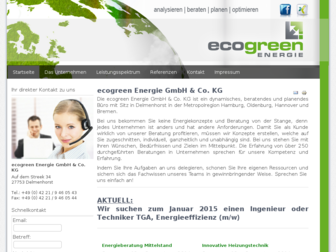 ecogreen-energie.de website preview