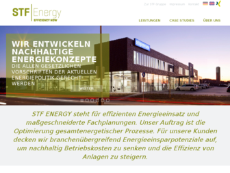 stf-energy.de website preview