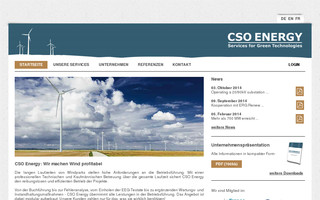 cso-energy.de website preview