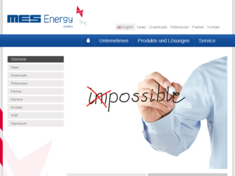 mes-energy.com website preview