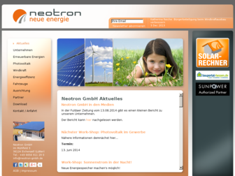 neotron-gmbh.de website preview