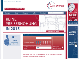 uezw-energie.de website preview