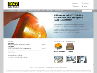 mste-solar.de website preview
