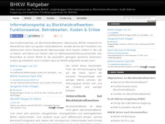 bhkw-ratgeber.de website preview