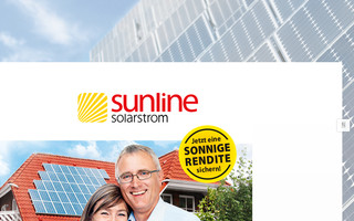 sunline-solarstrom.de website preview