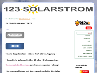 123-solarstrom.de website preview